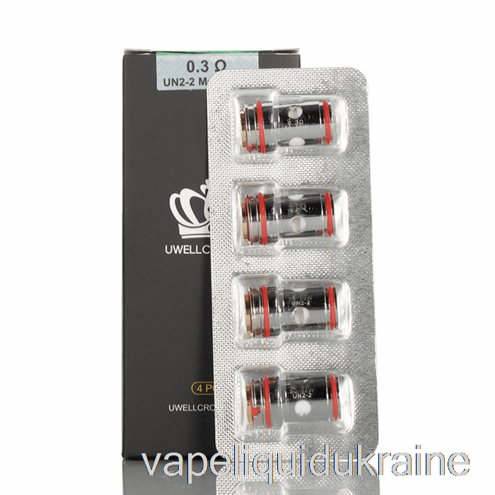 Vape Ukraine Uwell CROWN 5 Replacement Coils 0.3ohm UN2-2 Dual Mesh Coils